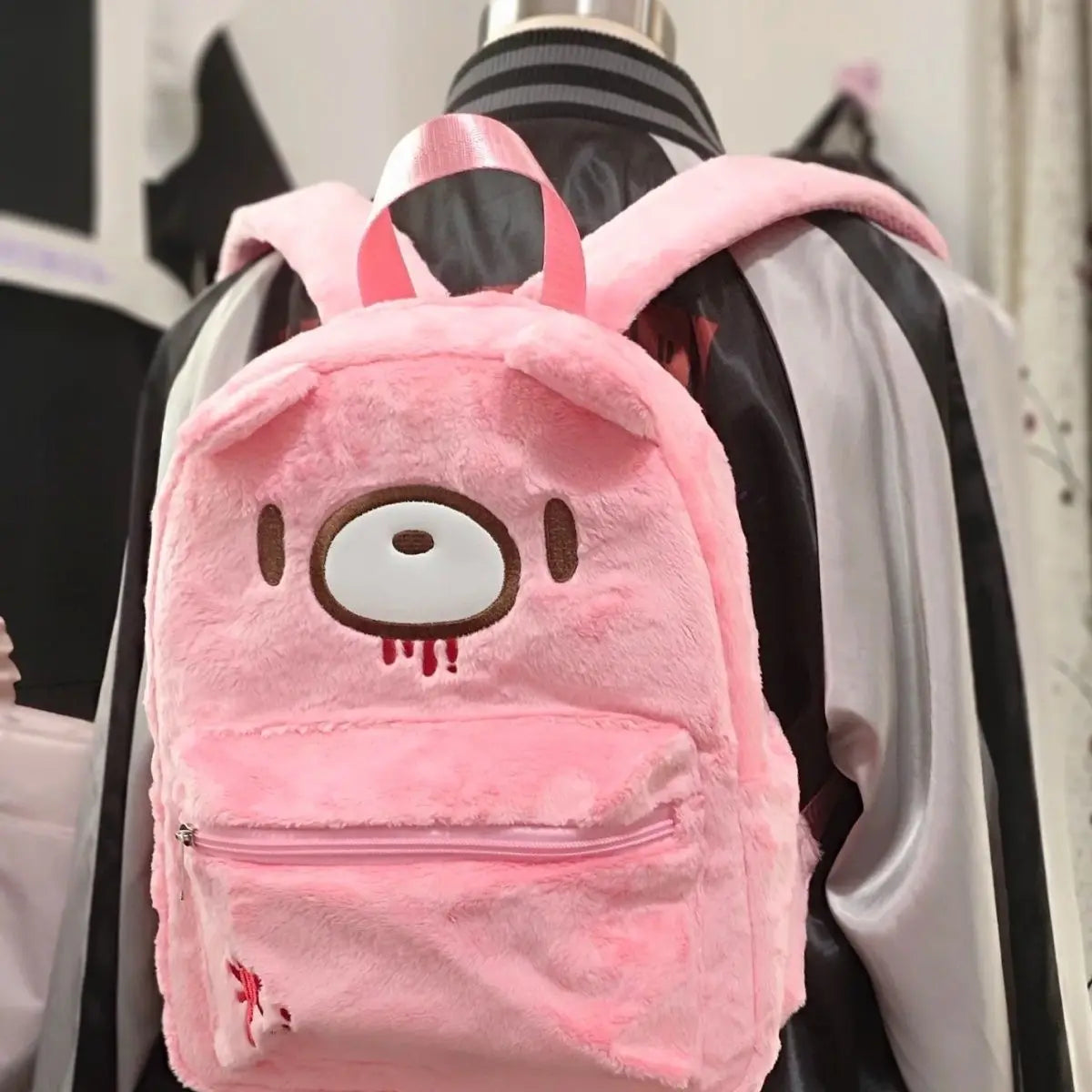 Cartoon Bear Plush Backpack Large Capacity Shoulder Bag