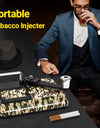 Cigarette Rolling Machine Manual Cigarettes Tobacco Injecter 8mm Diameter Tube Making 80-100mm Lengths of Cigarrettes