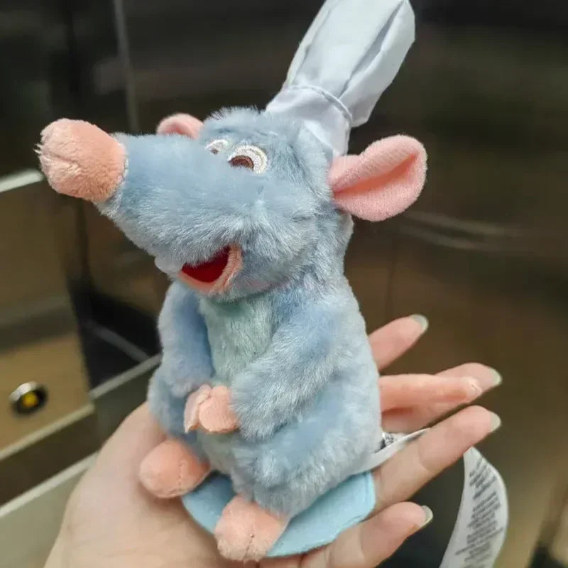 16cm Store Ratatouille Chef Remy Magnetic Shoulder Plush Toy Gifts Kawaii Plush Stuff Toys For Friends Birthday Gift