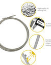 8-26M Outdoor Cooling Patio Misting System Fan Cooler Water Mist Gardenhouse Spray Hot Fog Misting System