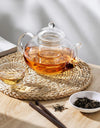 400-1000ml Clear Teapot With Removable Infuser Glass Teapot Stovetop Safe Loose Leaf And Blooming Tea Maker