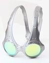 Cycling Glasses Fashion Cycling Personality Glasses Retro Uv Protection Silver Frame Glasses Outdoor Cycling Equipment