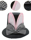Top Hat Hair Clip Lovely Bunny Ears Hairpin Fancy Dress Headdress for Women Mini Hat Hair Pin for Holiday Carnival Party Favor