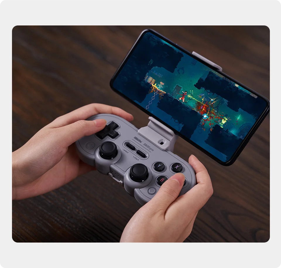 Wireless Bluetooth Gaming Controller with Hall Effect Joysticks for Nintendo Switch and PC
