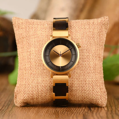 Wooden Watch  Wristwatch Couple Gift Christmas