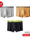 3Pcs Man Underwear Boxer Men Graphene Antibacterial Crotch Men's Boxershorts Underpants Boxers Shorts Trunks