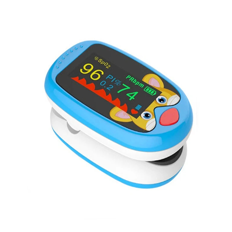 USB Pediatric Oximeter Finger Blood Oxygen Monitor for  Pulse Oximeter OLED Digital Oximetro Home Medical