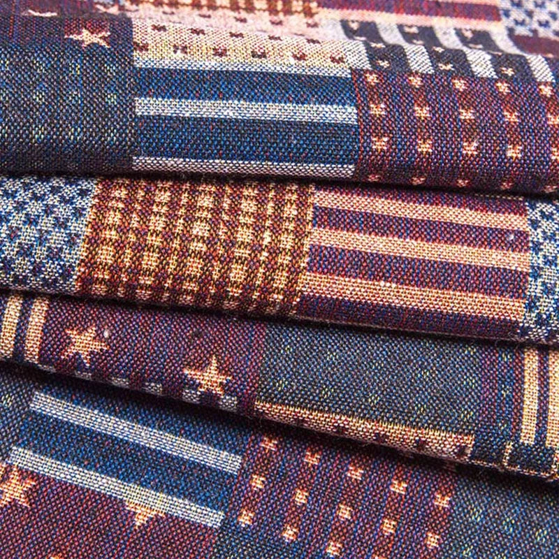 Thicken Cotton Linen Fabric, Ethnic Fabric, Polyester Printed Cloth, Pillow, Curtain Decorative Cloth, DIY Handmade, 20Colors