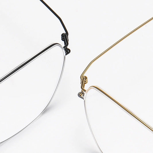 Polygon Titanium Screwless Ultralight Eyeglasses Frame