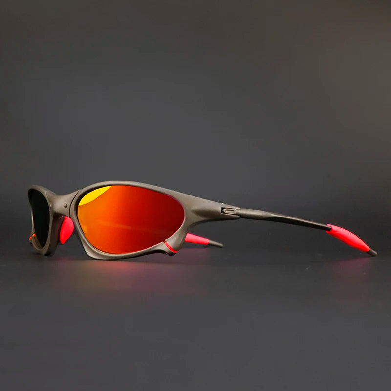 Polarized Metal Cycling Sunglasses UV400 Riding Eyewear