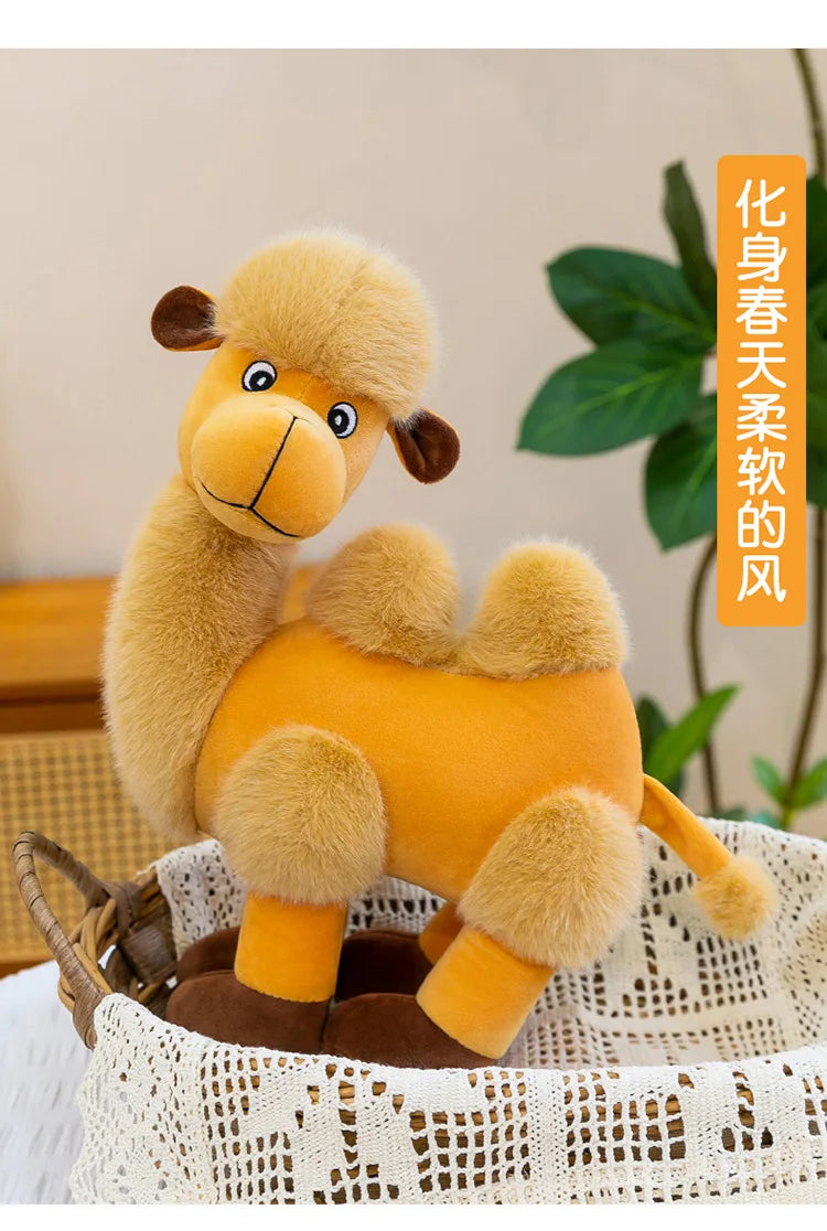Cute Desert Camel Plush Stuffed Doll Toy