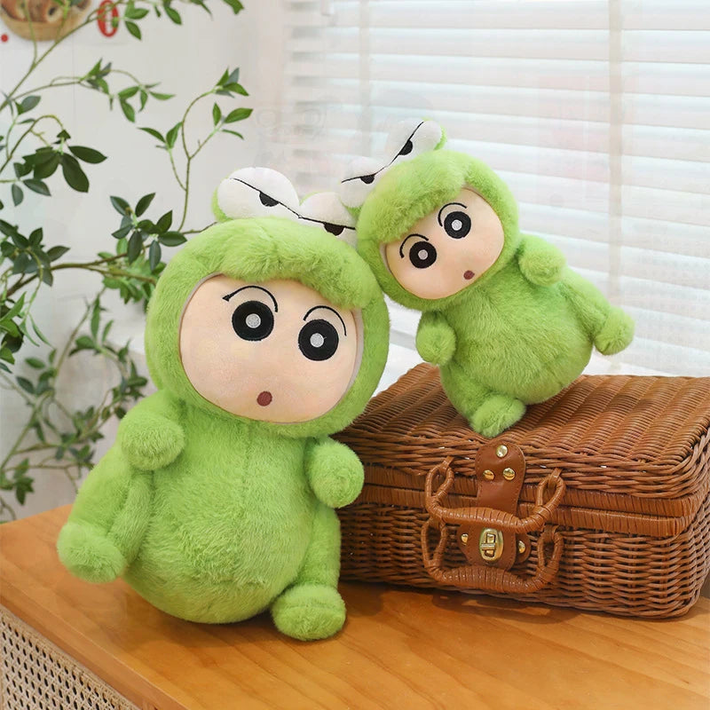 Green Crocodile Plush Toy Soft Cuddly Throw Pillow