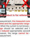 Smart Clamp Multimeter 600V Meter AC/DC Voltage Tester Ammeter Pliers Test Voltmeter Capacitance Ohm Current Tools