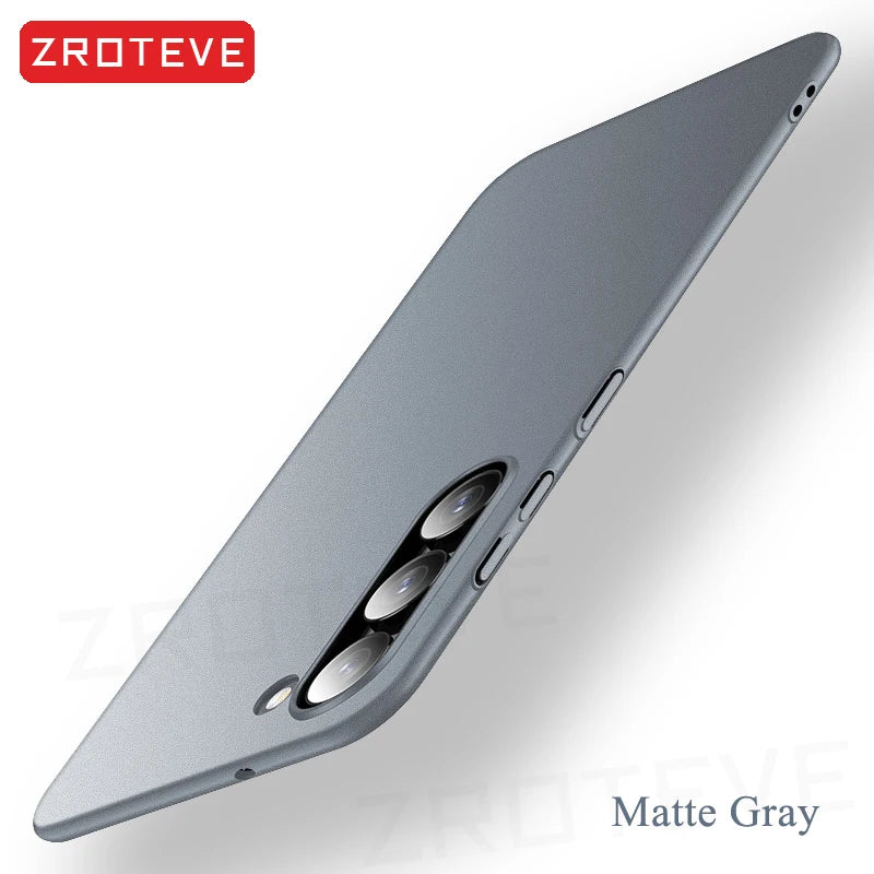 Zroteve Slim Matte Hard PC Case for Samsung Galaxy S26 Ultra / S25 Edge / S24 / S23 – Lightweight Protective Cover