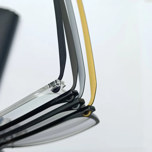 Rectangle Titanium Acetate Ultralight Eyeglasses Frame