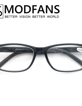 Reading Glasses Men Readers Eyeglasses Classic Rectangle Frame Design Flexible Spring Hinge wirh Diopter +1.0 to +4.0
