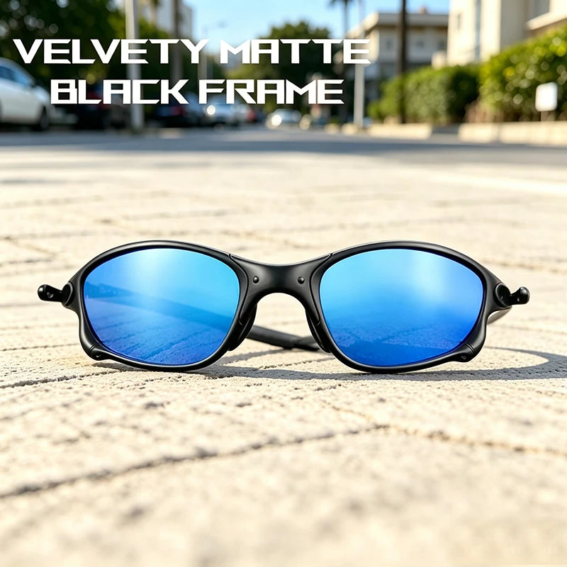 Polarized Metal Sport Cycling Sunglasses