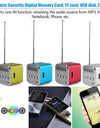Rechargeable Portable radio FM portable mini radio Mini High Bluetooth Portable Voice Suitable for computer cell phone MP3 music