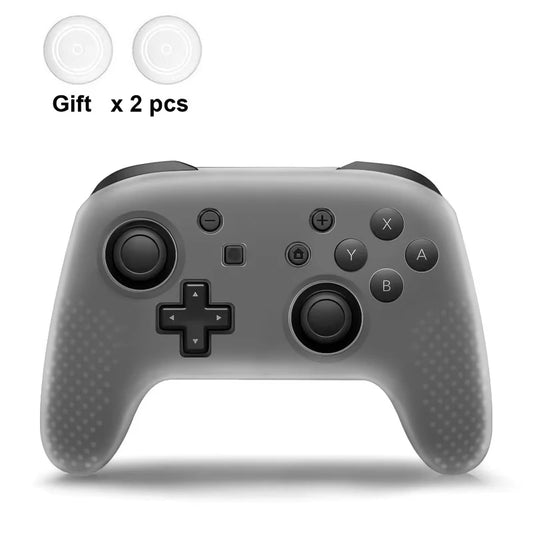 Anti-Slip Soft Silicone Case for Nintendo Switch Pro Controller – Rubber Skin with Joystick Grip Caps
