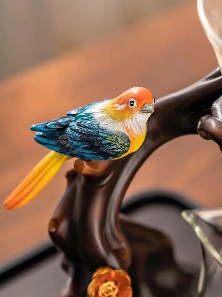 Glass automatic tea brewing new tea set home light luxury high-end  tea teapot