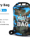 30L 15L Waterproof Dry Bags With Wet Separation Pocket Backpack For Kayaking Boating Swimming Outdoor Sports Bag XAZ9