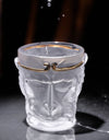 Sun Wukong Monkey Wine Glass 3d Whiskey Cup Short Drinking Liquor Glass Transparent Soju Brandy TeaCup Glassware For Wine Coffee