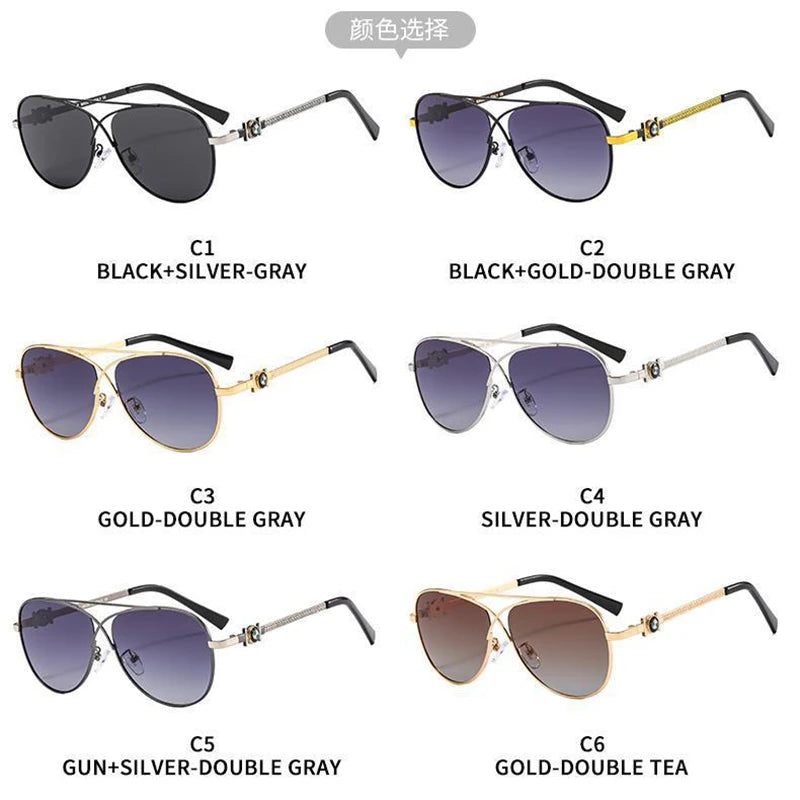 BWM Luxury Polarized Sunglasses Men Women UV400 Anti-Glare Driving Cycling Fishing Outdoor Beach Hiking Sunglasses