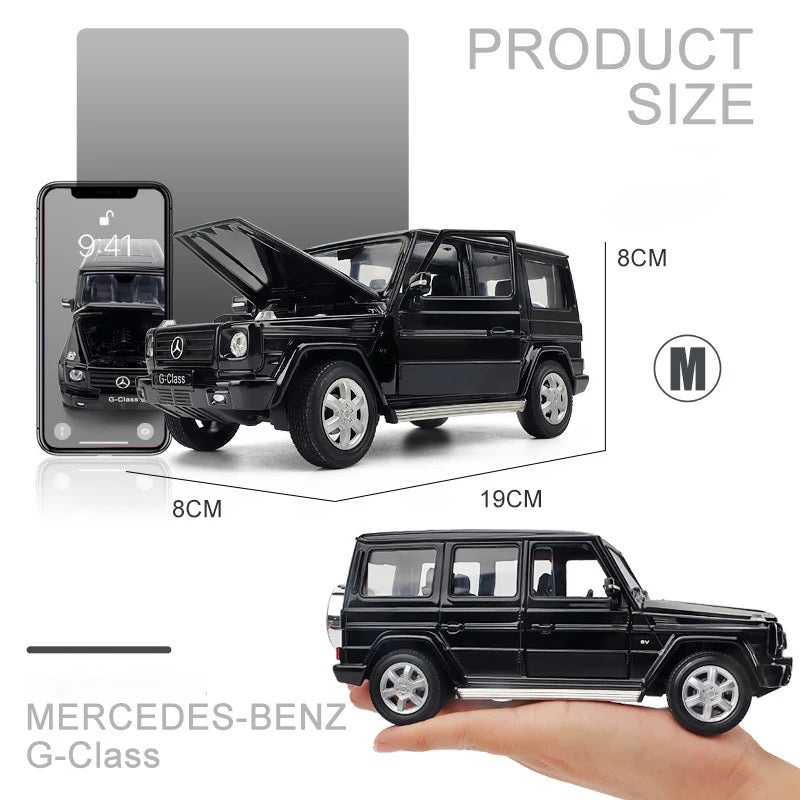 1 24 Scale Mercedes Benz G500 SUV Diecast Model Car