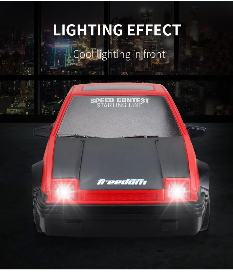 2.4G Drift Rc Car 4WD RC Drift Car Toy Remote Control GTR Model AE86 Vehicle Car RC Racing Car Toy for  Christmas Gifts