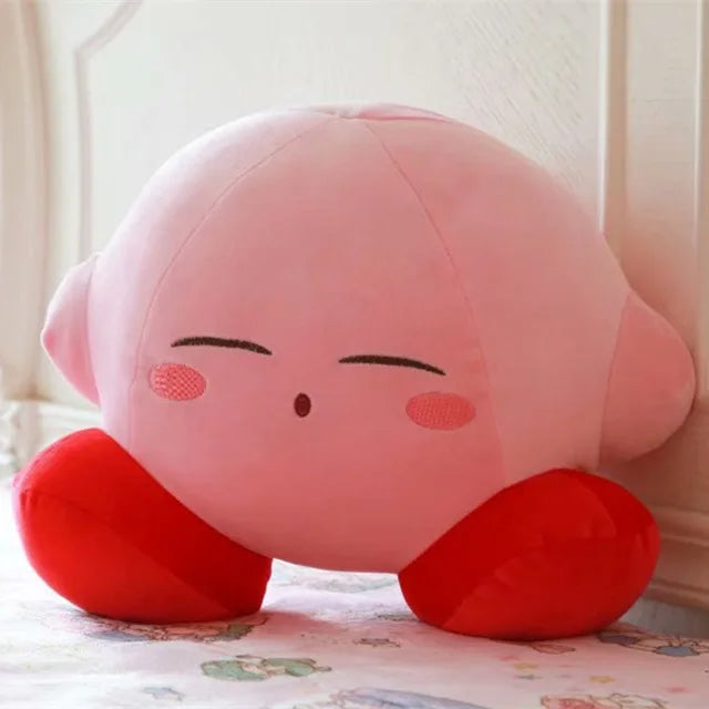 Kirby Pillow Cartoon Cute Plush Doll Stuffed Animal Peripheral 's Birthday Gift Home Stuffed Animal Plushies Toy