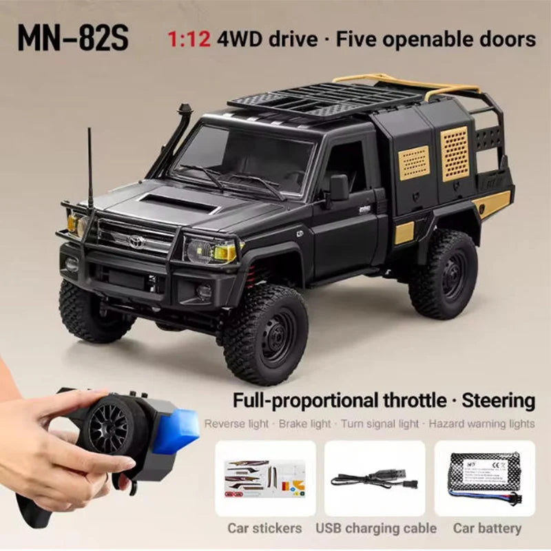 112 Scale Four Wheel Drive RC Off Road Climbing Car