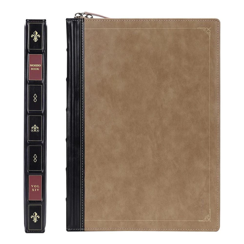 PU Leather Laptop Sleeve for MacBook Air Pro 13 14 15 16 inch M4 M3 M2 M1 A3113 A2681 A2337 A2338 A3112 A3114 A3403 Vintage Cove