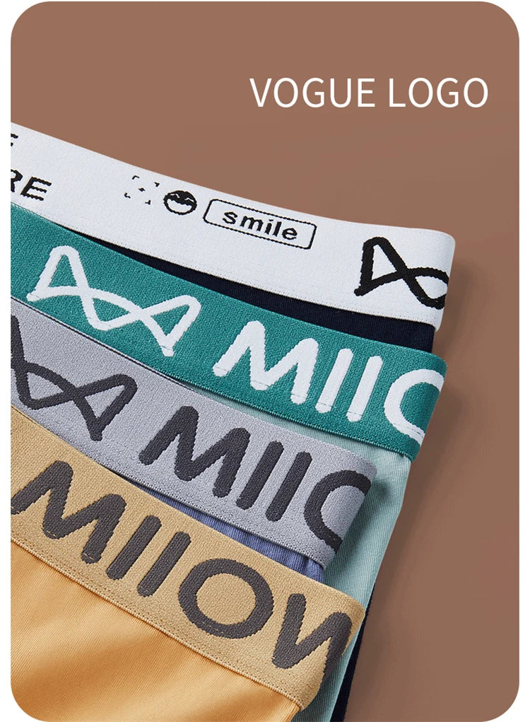 3Pcs Man Underwear Boxer Men Graphene Antibacterial Crotch Men's Boxershorts Underpants Boxers Shorts Trunks