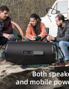 Outdoor Portable Wireless Bluetooth Speaker 80W High Volume Subwoofer Sound Performace IPX6 Waterproof Camping
