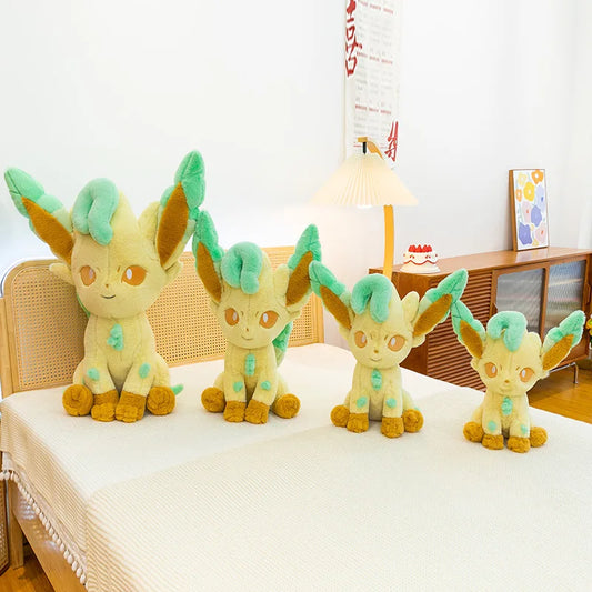 Kawaii Eevee Evolution Plush Toy Collection Soft Stuffed Dolls