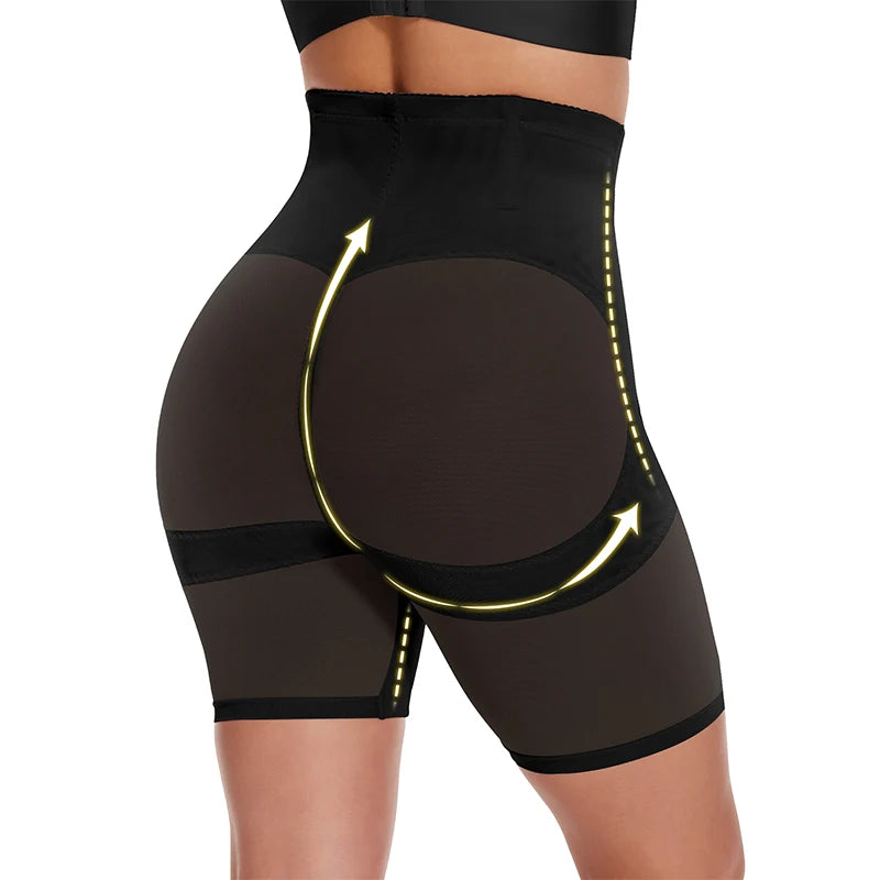 High Waist Trainer Panties Bodysuit Shapewear Women Butt Lifter Panties Tummy Control Thigh Slimming Shorts