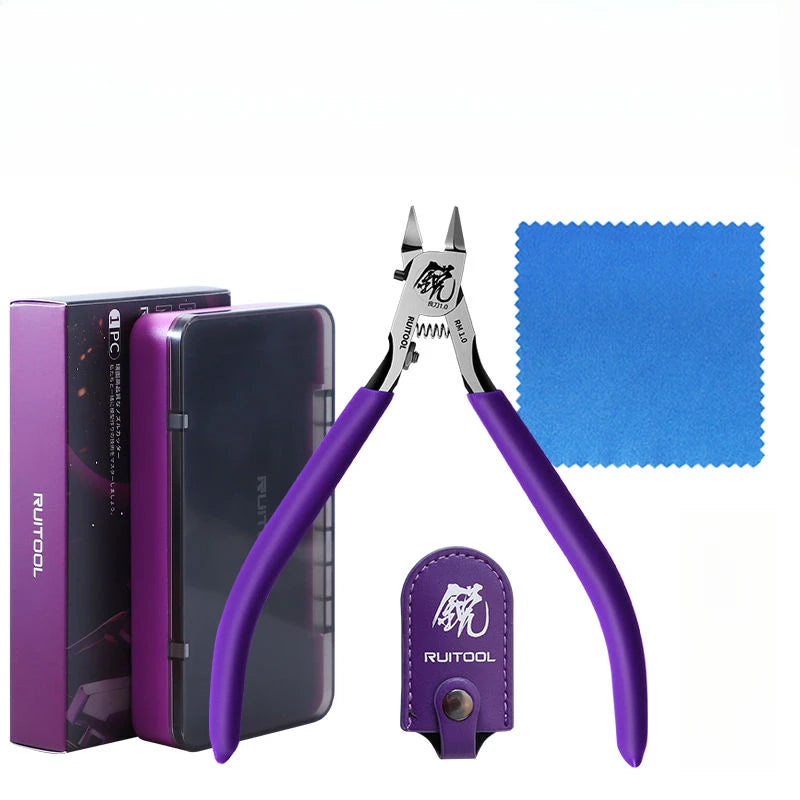 4.7 Inch Model Nippers Ultra-Thin Single-Edged Model Building Tools for Beginners to Repair and Fix Plastic Models Pliers