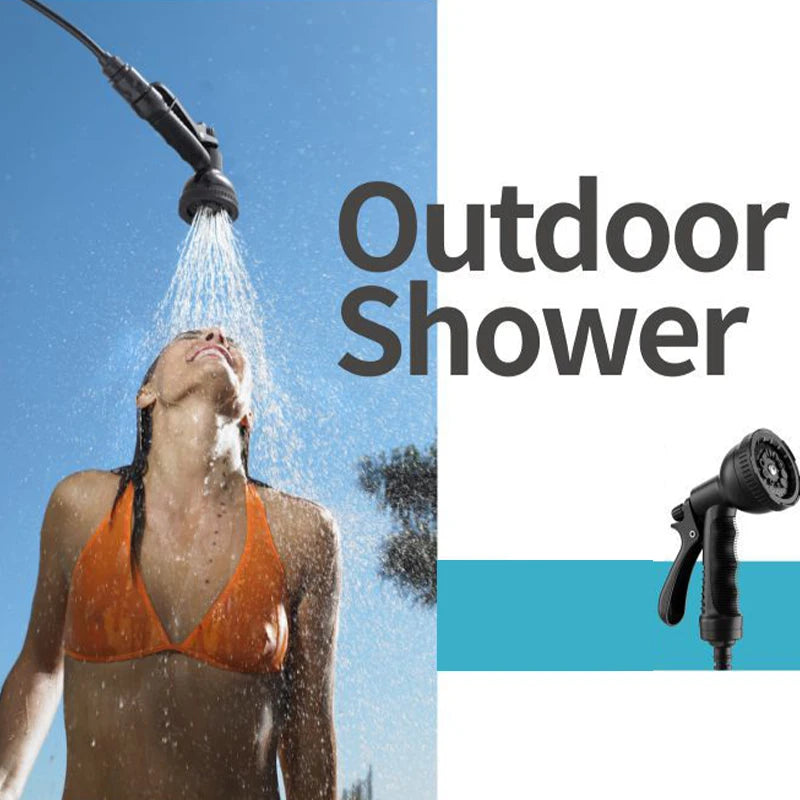 Portable Manual Pressure Camping Shower 3L 5L 8L