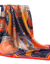 Scarves For Women Print Silk Satin Head Scarf Female Luxury Brand Square Shawl Large Hijab Scarfs