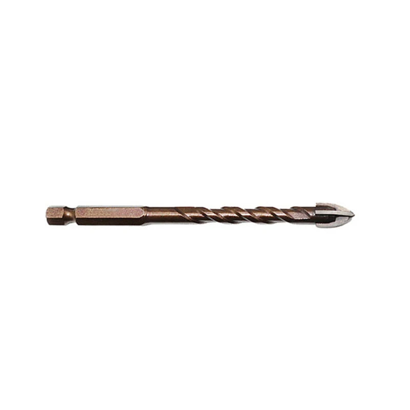 Cross Hex Tile Bits Glass Ceramic Concrete Hole Opener Alloy Triangle Drill Size 3/4/5/6/8/10/12 mm