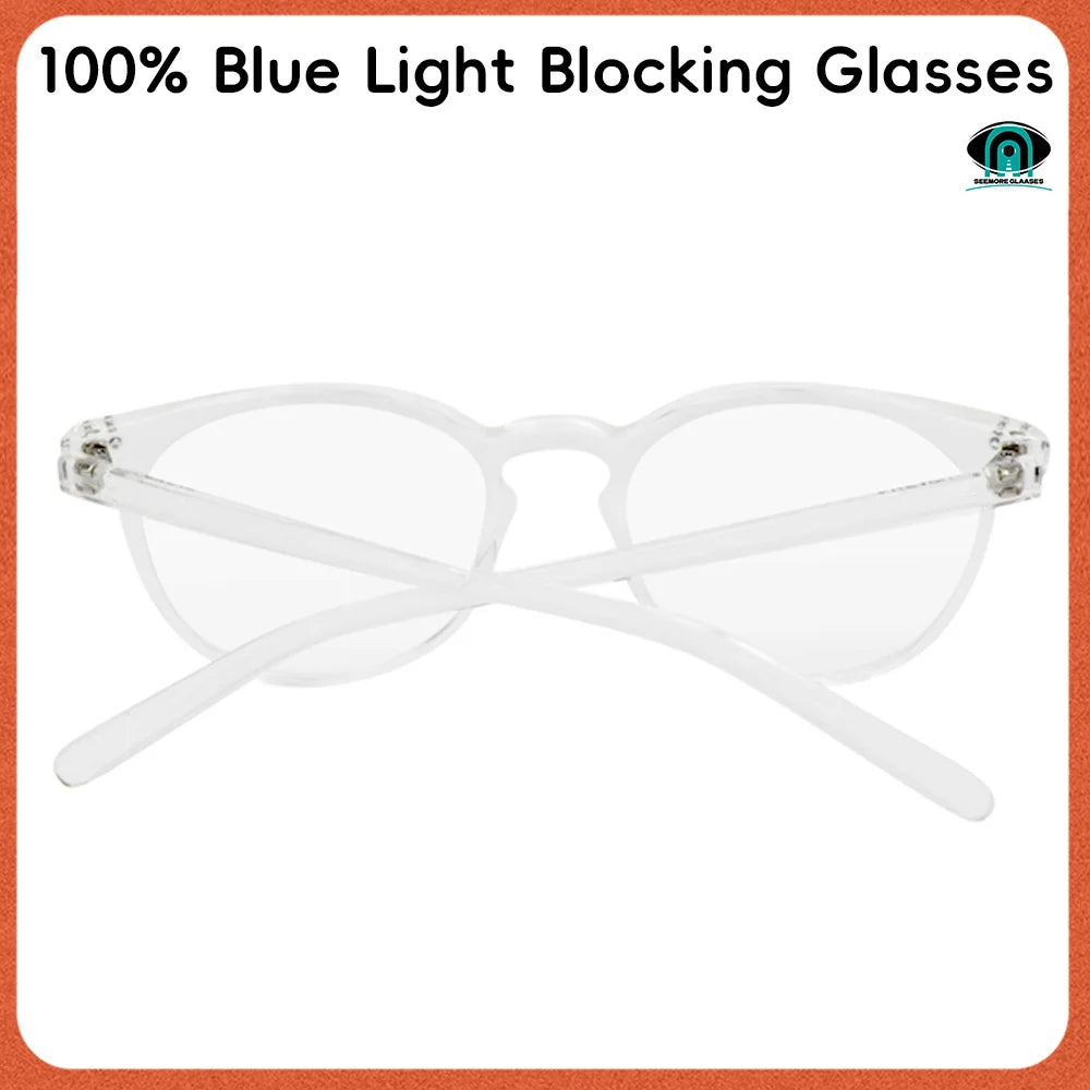 Clear Frame 100% anti-blue light glasses Clear Lens Anti fatigue Glasses Fashion Glasses Women And Man Computer Gaming Glasses