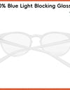 Clear Frame 100% anti-blue light glasses Clear Lens Anti fatigue Glasses Fashion Glasses Women And Man Computer Gaming Glasses