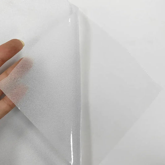 Matte Frosted Window Film Privacy UV Protection Self Adhesive Glass Vinyl for Home Heat Control Stained Decorative Glass Sticker