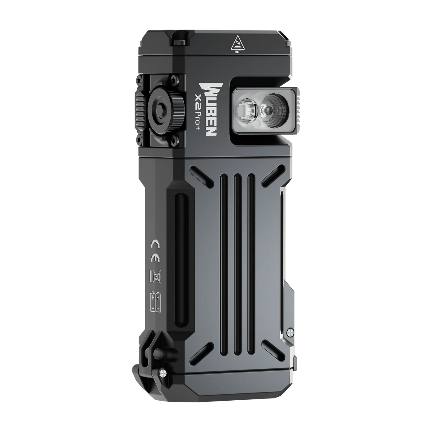 1500 Lumen Rechargeable Magnetic EDC Flashlight With Tiltable Side Light