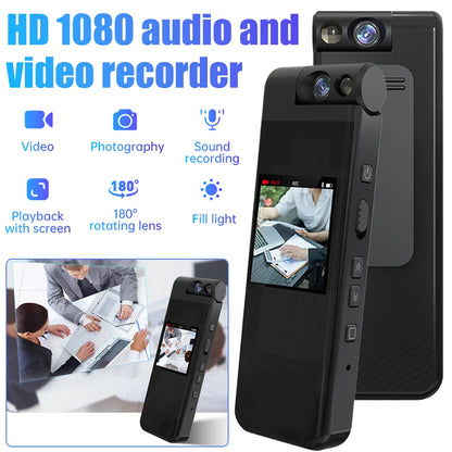 Mini Portable Digital Video Recorder, Body Camera, Night Vision Recorder, Miniature Camcorder, New Products, 2K, H.264 Mov