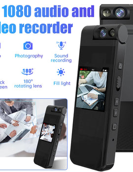 Mini Portable Digital Video Recorder, Body Camera, Night Vision Recorder, Miniature Camcorder, New Products, 2K, H.264 Mov