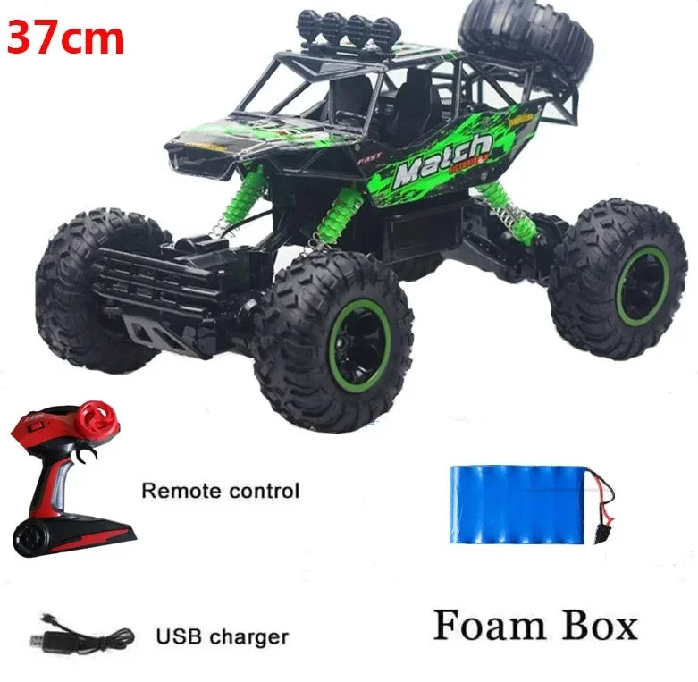 4WD RC Car 1:12 37CM / 1:16 28CM Remote Control Trucks 2.4G Radio Control Off-Road 4x4 Vehicle Children Toys for Kids