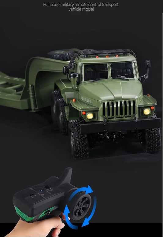 1 to 16 Scale Remote Control Military Transport Truck