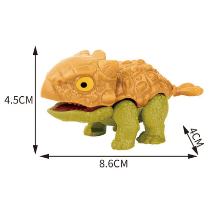 Bite Hand Finger Dinosaur Tricky Tyrannosauru Model Interactive Creative Movable Joints Fidget Toy Funny Dino Eggs Birthday Gift