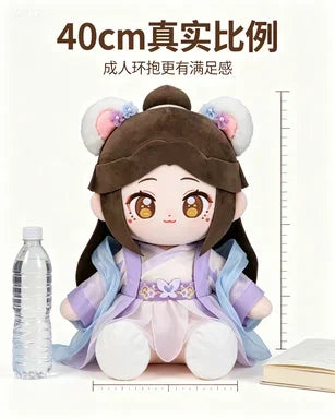 Ancient Style Bear Ear Girl Plush Doll Soft Stuffed Toy